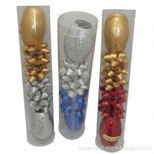 Gift Wrapping Ribbon Bow Set, in PVC Can